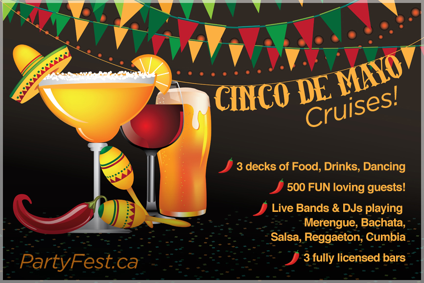 CINCO DE MAYO FIESTA CRUISES.